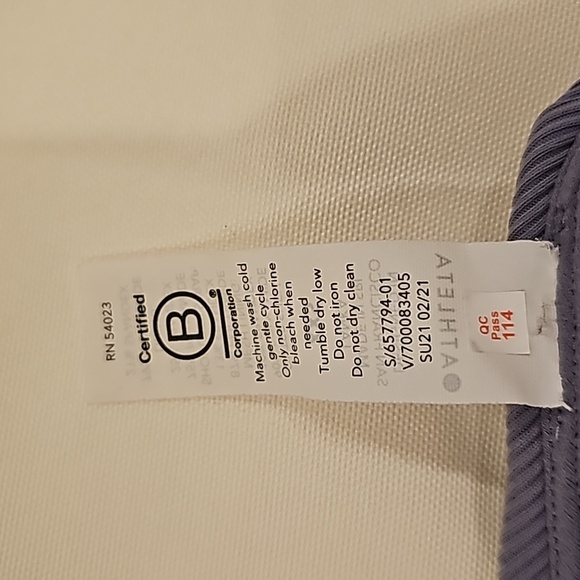 ATHLETA | Exhale Rib Bra, Tempest Violet - Picture 10 of 10